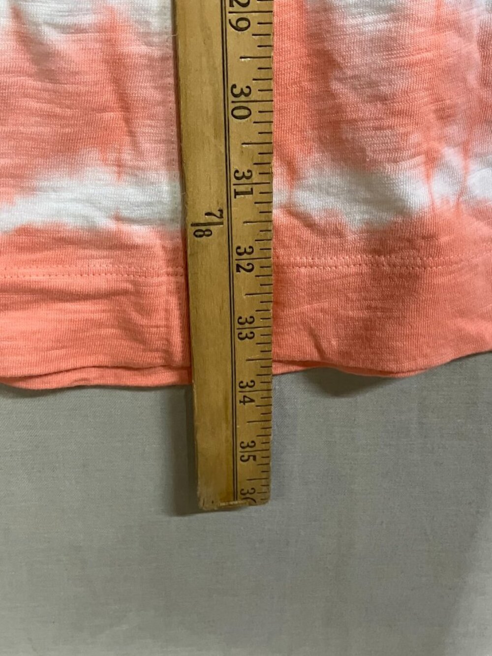 Sonoma Goods For Life Tank Dress Women’s Size M Coral Tie Dye Sleeveless Knit - Picture 8 of 8